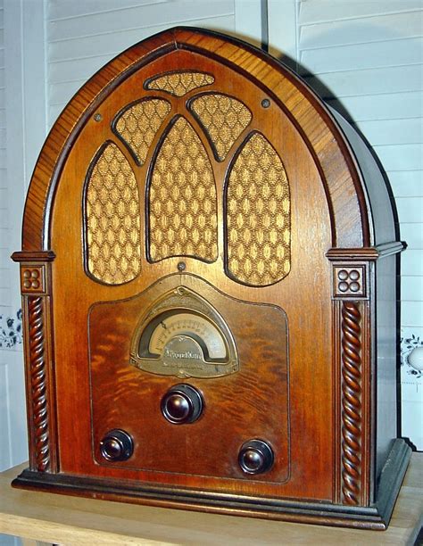 old radio box metal|old radios from 1920s.